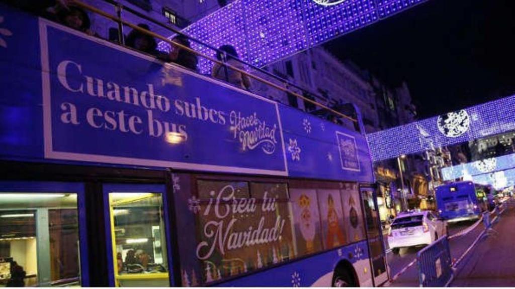 Naviluz, el autobús de la Navidad