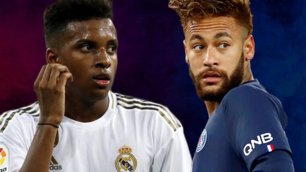 Rodrygo y Neymar