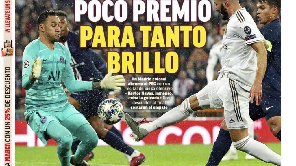 Portada MARCA (27/11/2019)