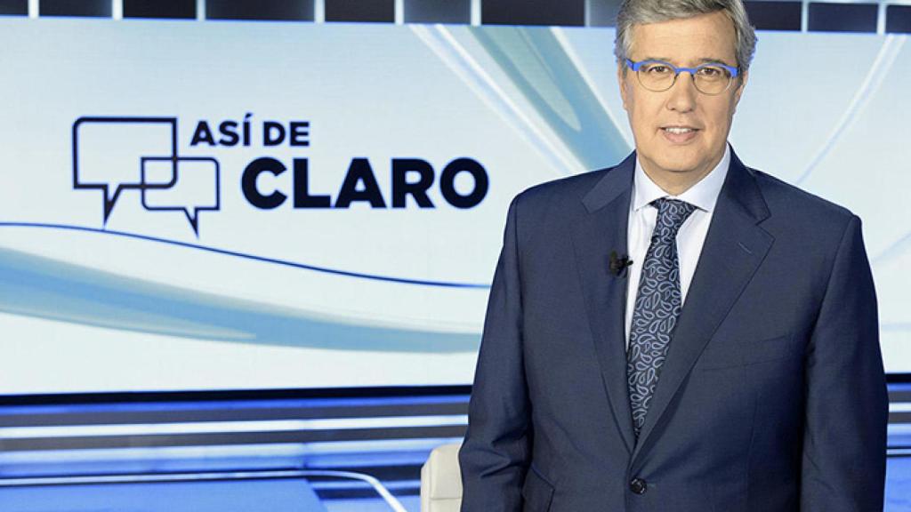 UGT denuncia ante la CNMC al programa de Buruaga en TVE, 'Así de claro'