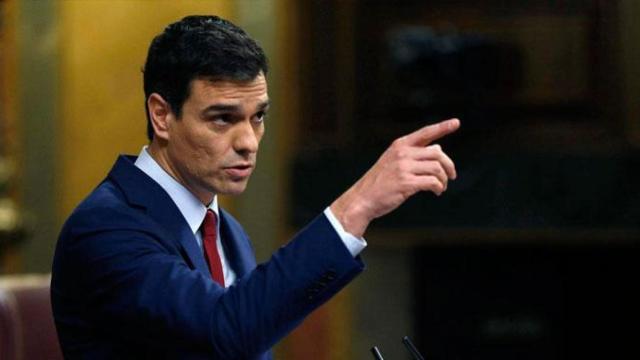 El presidente del Gobierno en funciones, Pedro Sánchez