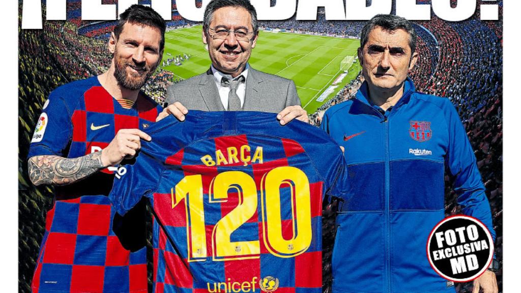 La portada del diario Mundo Deportivo (29/11/2019)