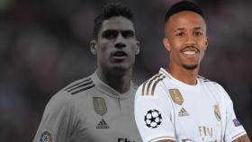 Eder Militao y Raphael Varane