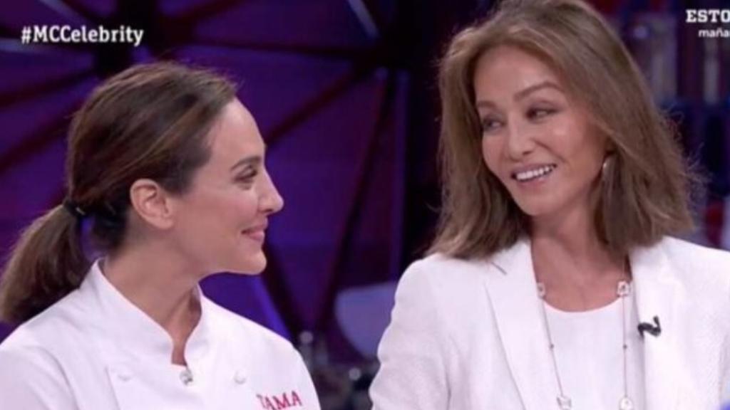 Tamara Falcó y Isabel Preysler, en la final.