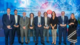 Los galardonados con el Premio Boehringer Ingelheim al Periodismo en Medicina