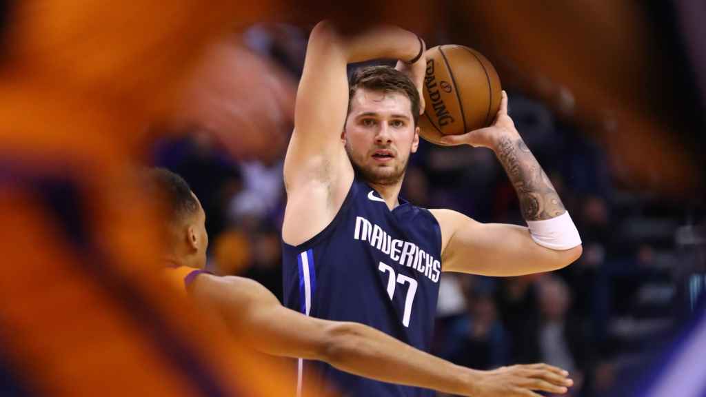 Luka Doncic, en el Phoenix Suns - Dallas Mavericks