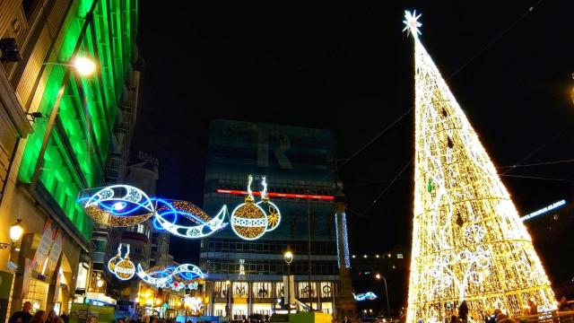 Luces en el Obelisco