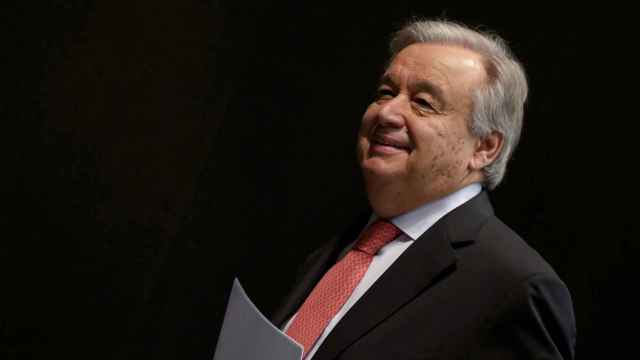 El Secretario general de Naciones Unidas, el portugués Antonio Guterres,