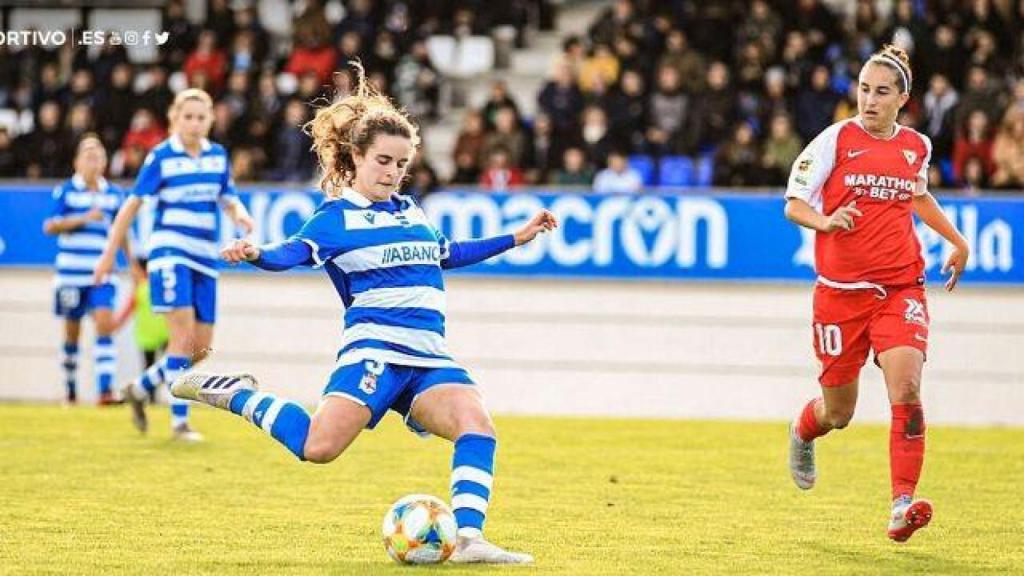 El Dépor femenino se hace fuerte en casa al vencer al Sevilla (2-1)