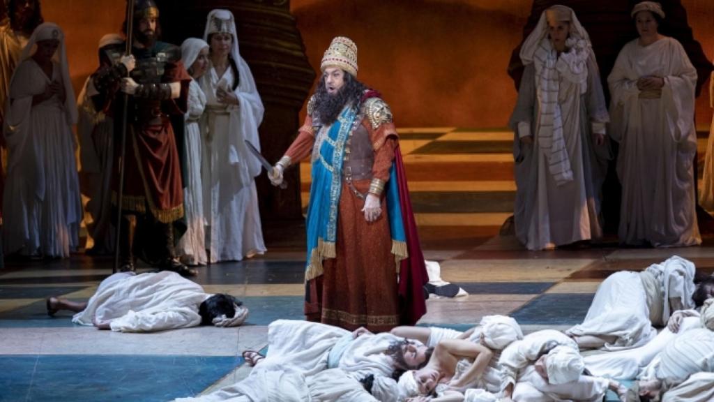'Nabucco'. Foto: Miguel Lorenzo / Mikel Ponce / Les Arts
