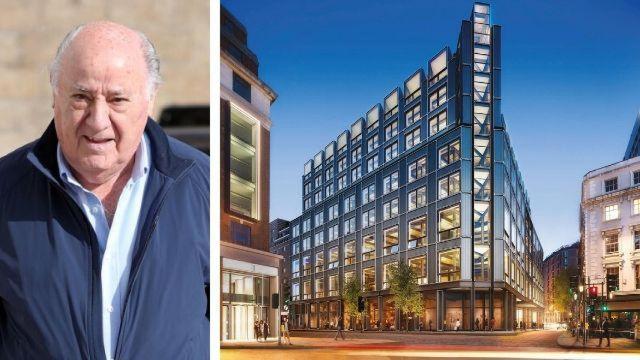 Amancio Ortega ultima la compra de un edificio en Londres por 700 millones de euros