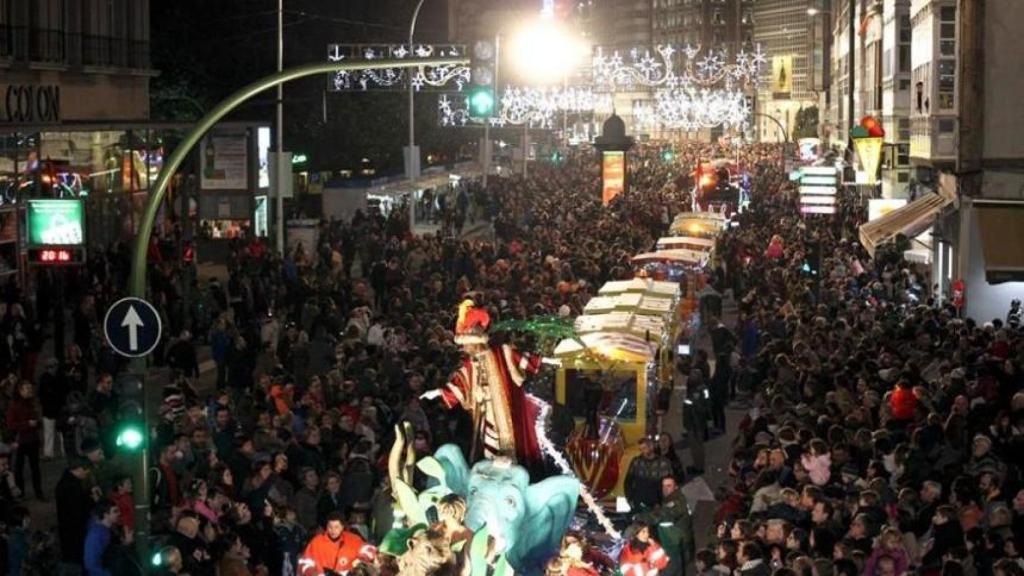 Así será la cabalgata de los Reyes Magos en A Coruña: de Os Castros a María Pita