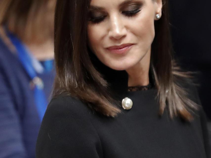 El ahumado excesivo de Letizia.