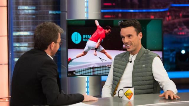 Roberto Bautista, este martes en 'El Hormiguero'.