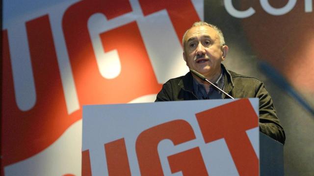 Pepe Álvarez, secretario general de UGT.