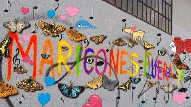 Piden transformar la pintada de La Urbana en un símbolo contra la homofobia en A Coruña