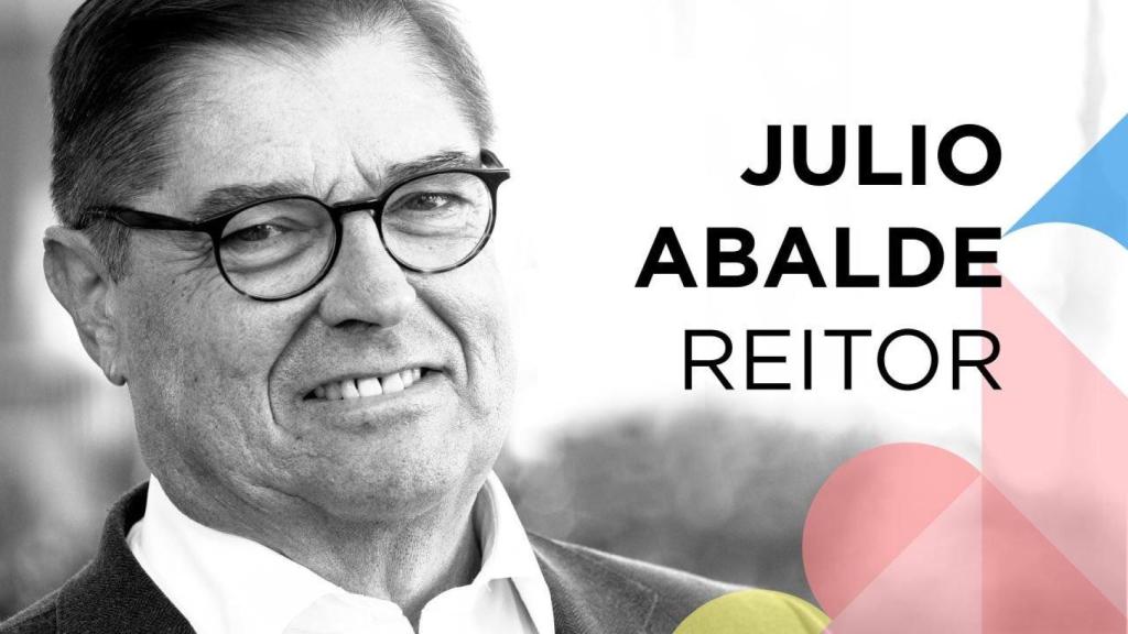 Julio Abalde, reelegido rector de la Universidade da Coruña