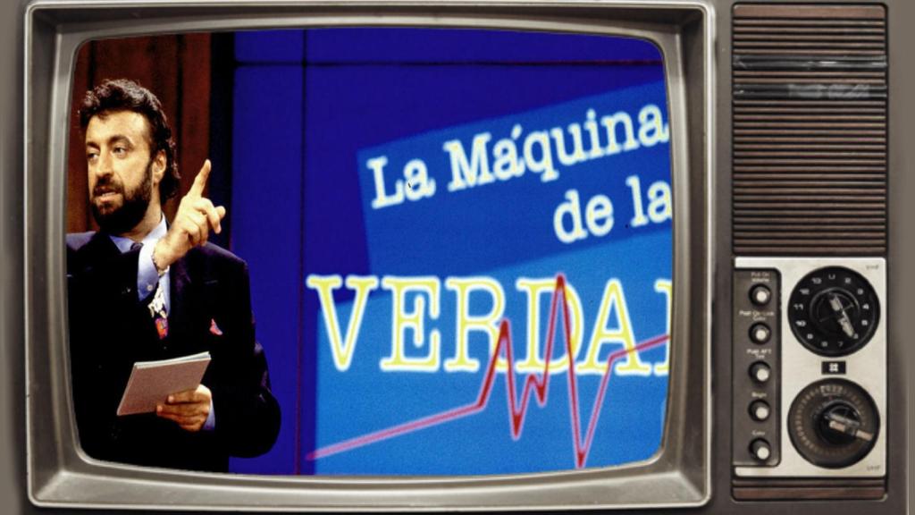 Montaje JALEOS con el programa 'La máquina de la verdad'.