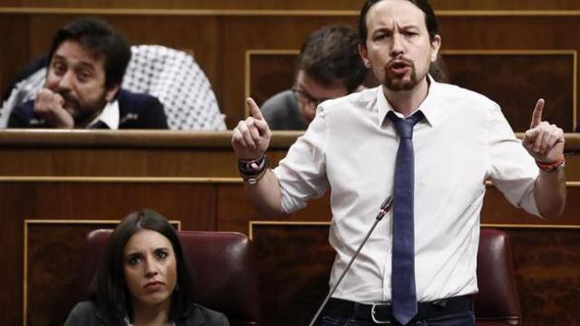 El líder de Unidas Podemos, Pablo Iglesias.