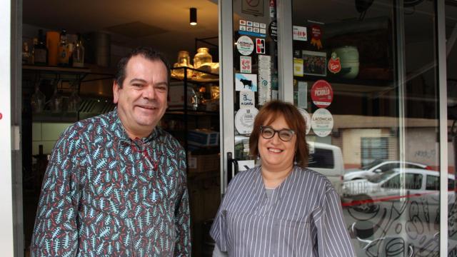 Víctor y Ana, de Casa Matilde, a finales del 2019.