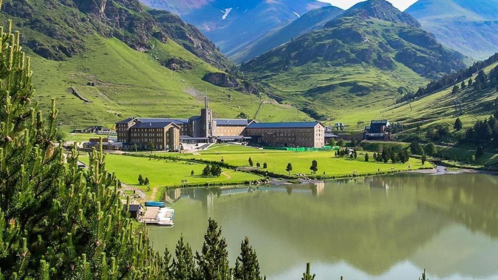 Imagen de la Vall de Núria en el Pirineo catalán.