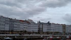 Regresan las nubes con alguna lluvia este fin de semana en A Coruña