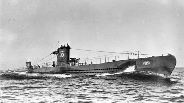 Submarino alemán de la Segunda Guerra Mundial