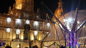 Las imágenes de A Coruña estrenando el poblado navideño en María Pita