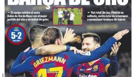 La portada del diario Mundo Deportivo (08/12/2019)