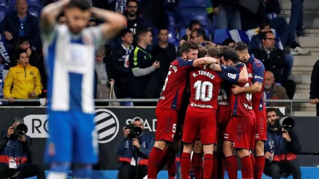 El Espanyol, en descenso