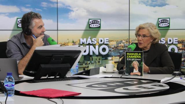 Carlos Alsina y Manuela Carmena (Onda Cero)