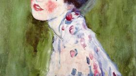 'Retrato de una dama', de Gustav Klimt.