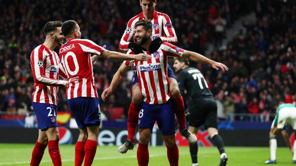 Atlético de Madrid - Lokomotic de Moscú