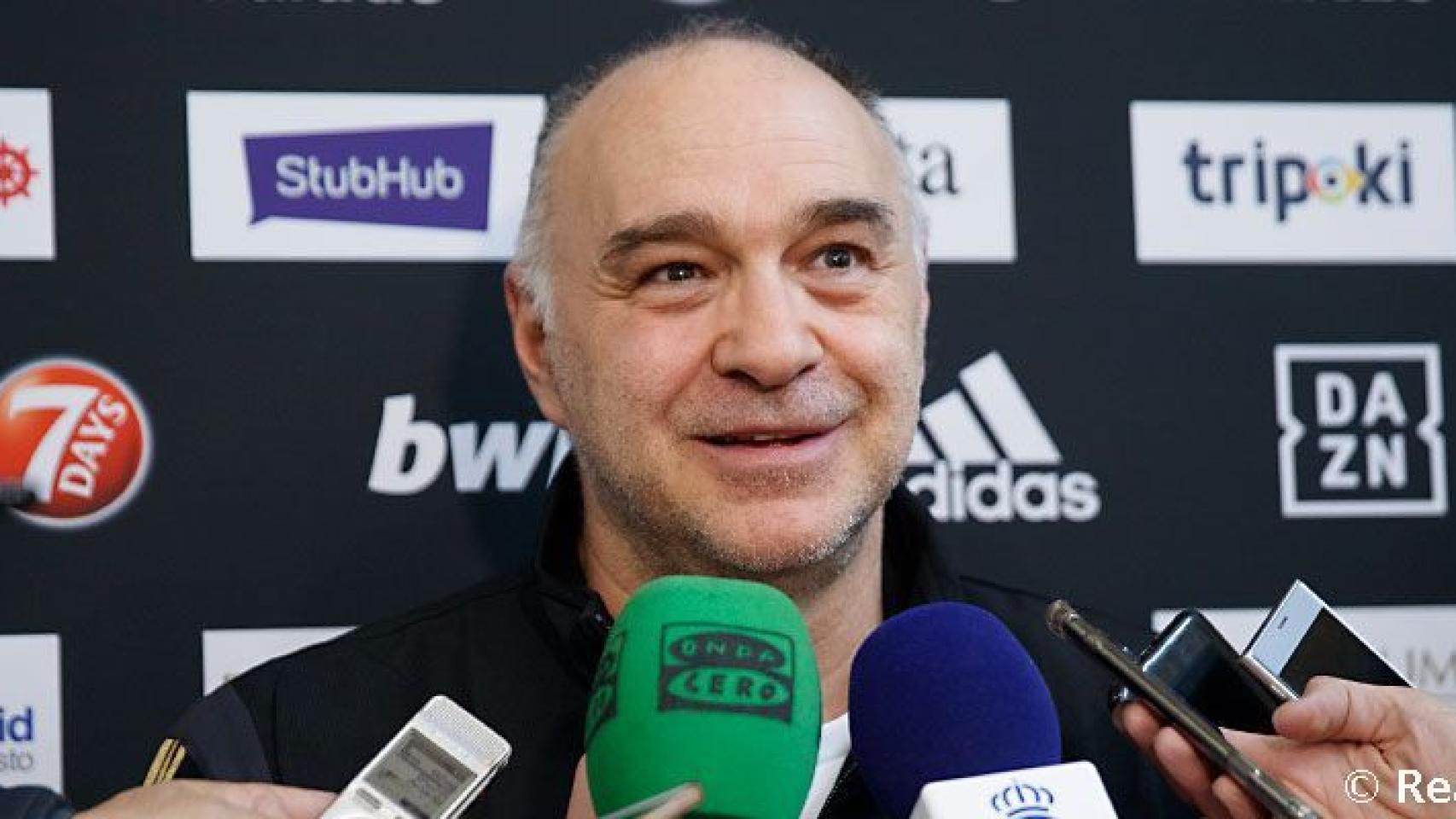 Pablo Laso, en rueda de prensa