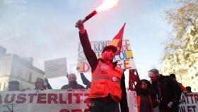 Las manifestaciones en Francia.