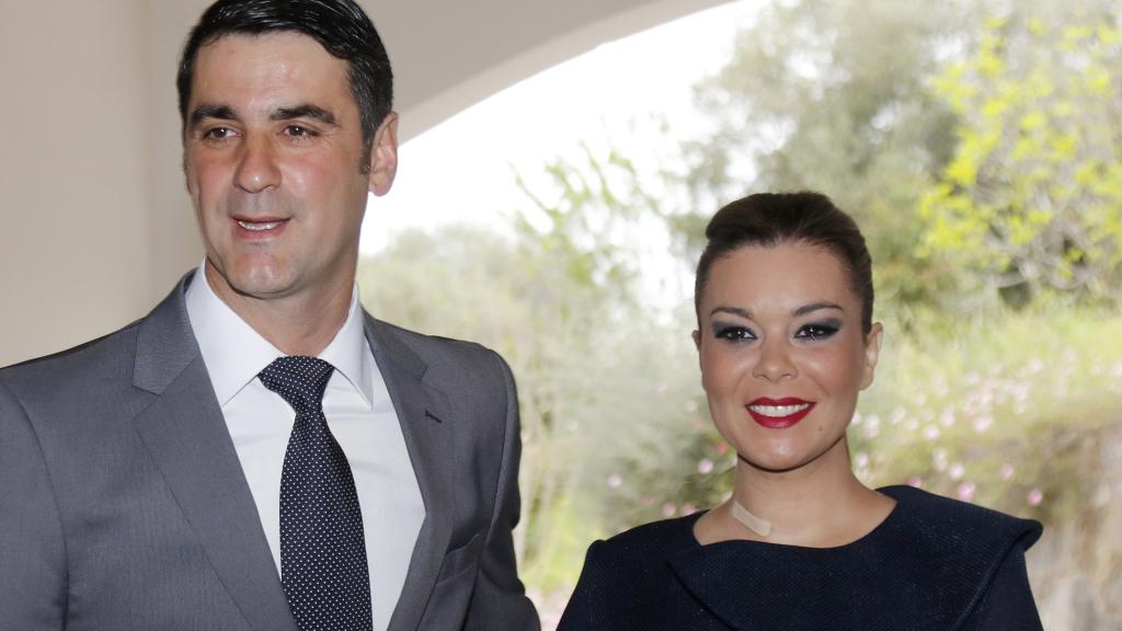 María José Campanario y Jesulín de Ubrique en imagen de archivo.