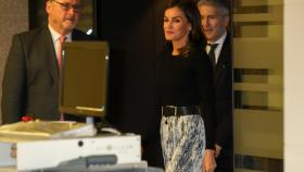 La reina Letizia este jueves en su último acto de la semana.