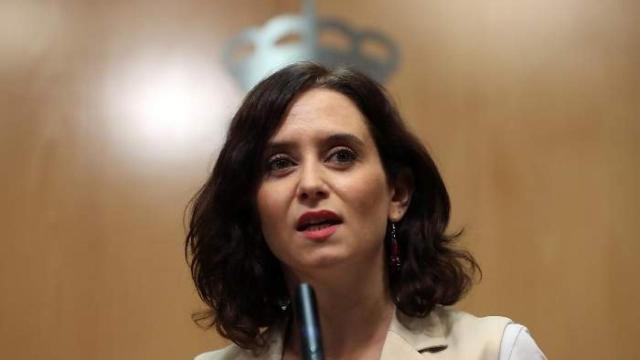 La presidenta de la Comunidad de Madrid, Isabel Díaz Ayuso.