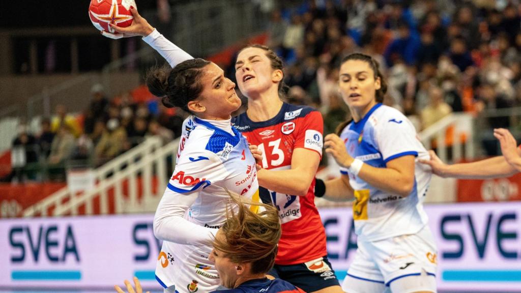 La selección española femenina de balonmano