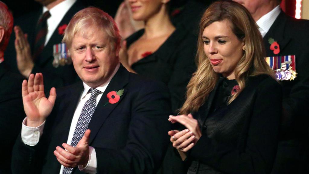 Carrie y Boris Johnson, en un evento.