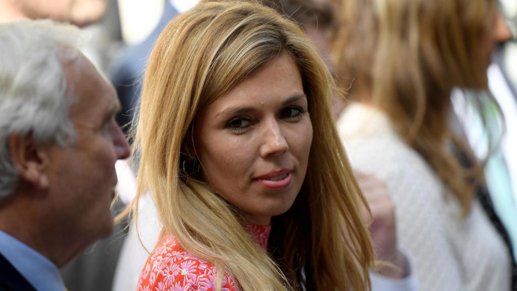 Carrie Symonds, en su útlima aparición pública.