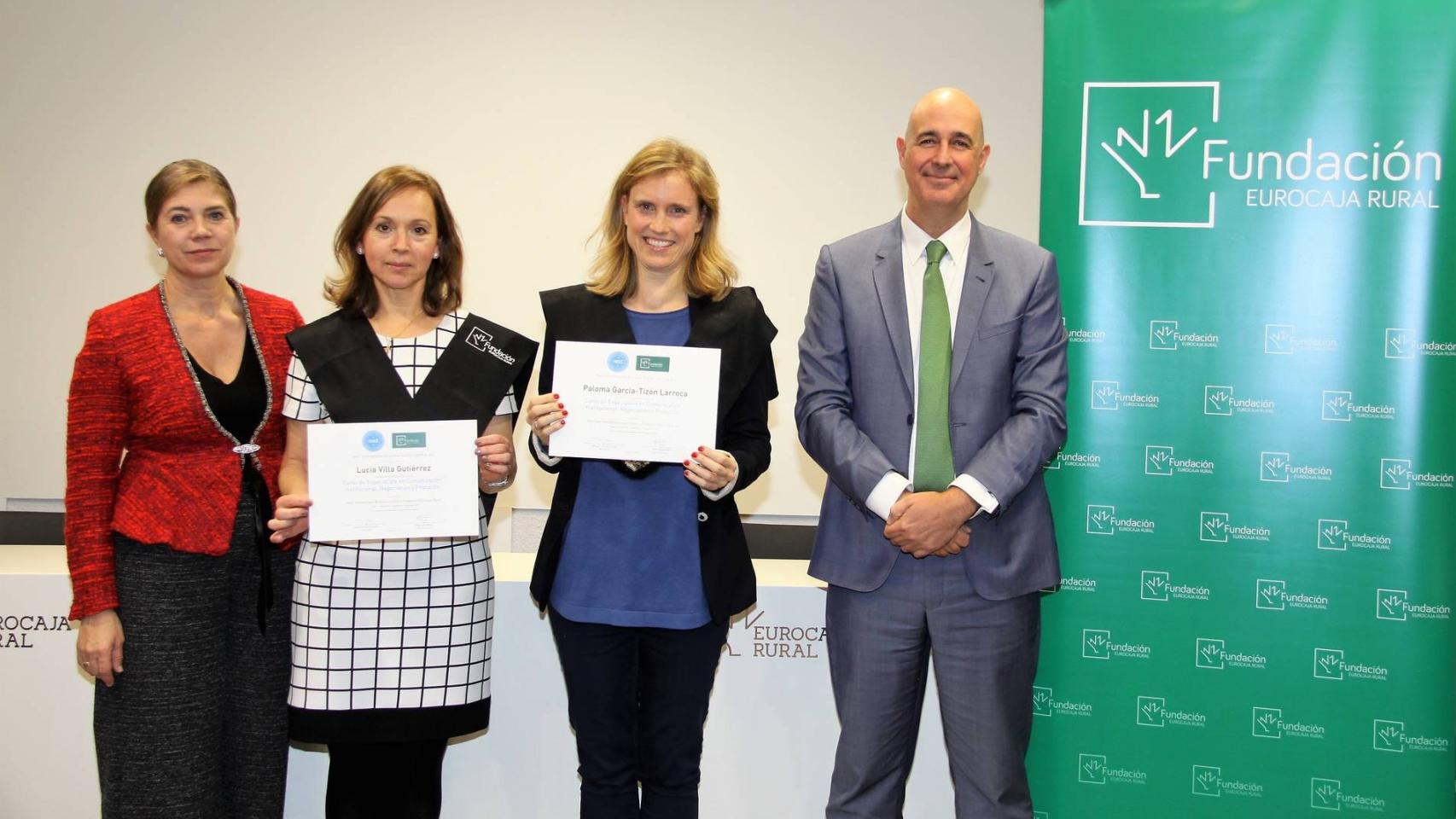 50 alumnos se gradúan en comunicación institucional, negociación y protocolo con la Fundación Eurocaja Rural 1