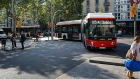 Imagen de recurso de un autobús urbano de Barcelona