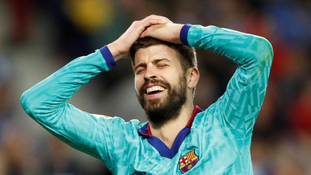 Gerard Piqué se queja con el Barcelona