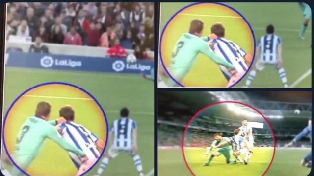 Polémica sobre el no penalti a Piqué