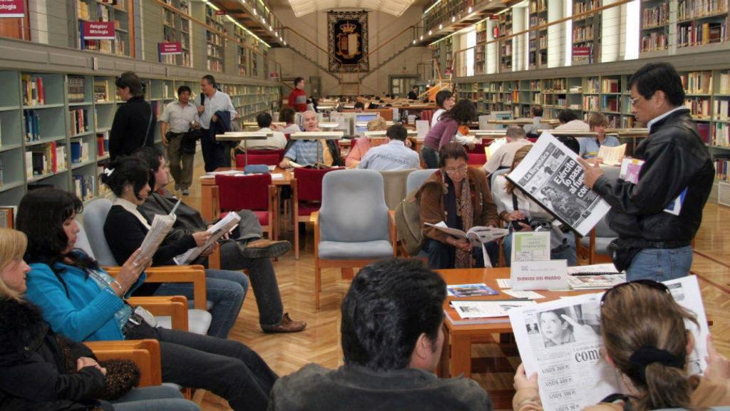 Biblioteca de Castilla-La Mancha, en una imagen de archivo