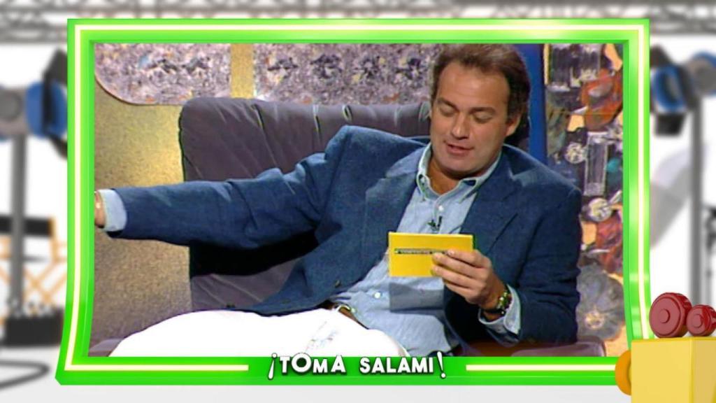 Bertín Osborne en el programa '¡Toma salami!'