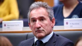 Begiristain en el sorteo de Niza (Suiza)