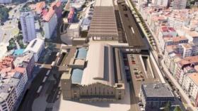 Así es el diseño de la futura estación intermodal en A Coruña