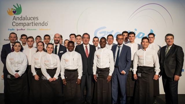 Gala 'Andaluces Compartiendo' en Sevilla.